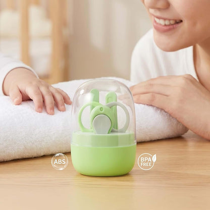 FNANJWQ Baby Nail Kit - 4-in-1 Grooming Set with Case (photo 4)