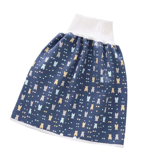 JHion Toddler Waterproof Training Pants Cloth Diaper Skirts for Baby Boy Girl Night Time Sleeping Bed Clothes for Potty
