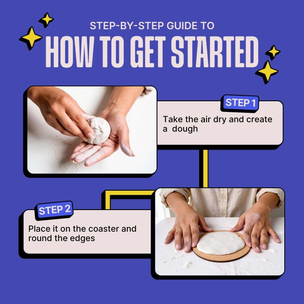 KITSTERS DIY Paw Printing Kit for Cats & Dogs with Epoxy Resin Mould and Video Workshop