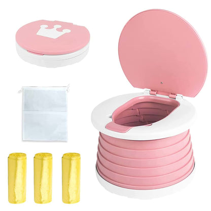 SunnySmile,Travel Potty,Car Potty for Toddler,Portable Toilet for Kids