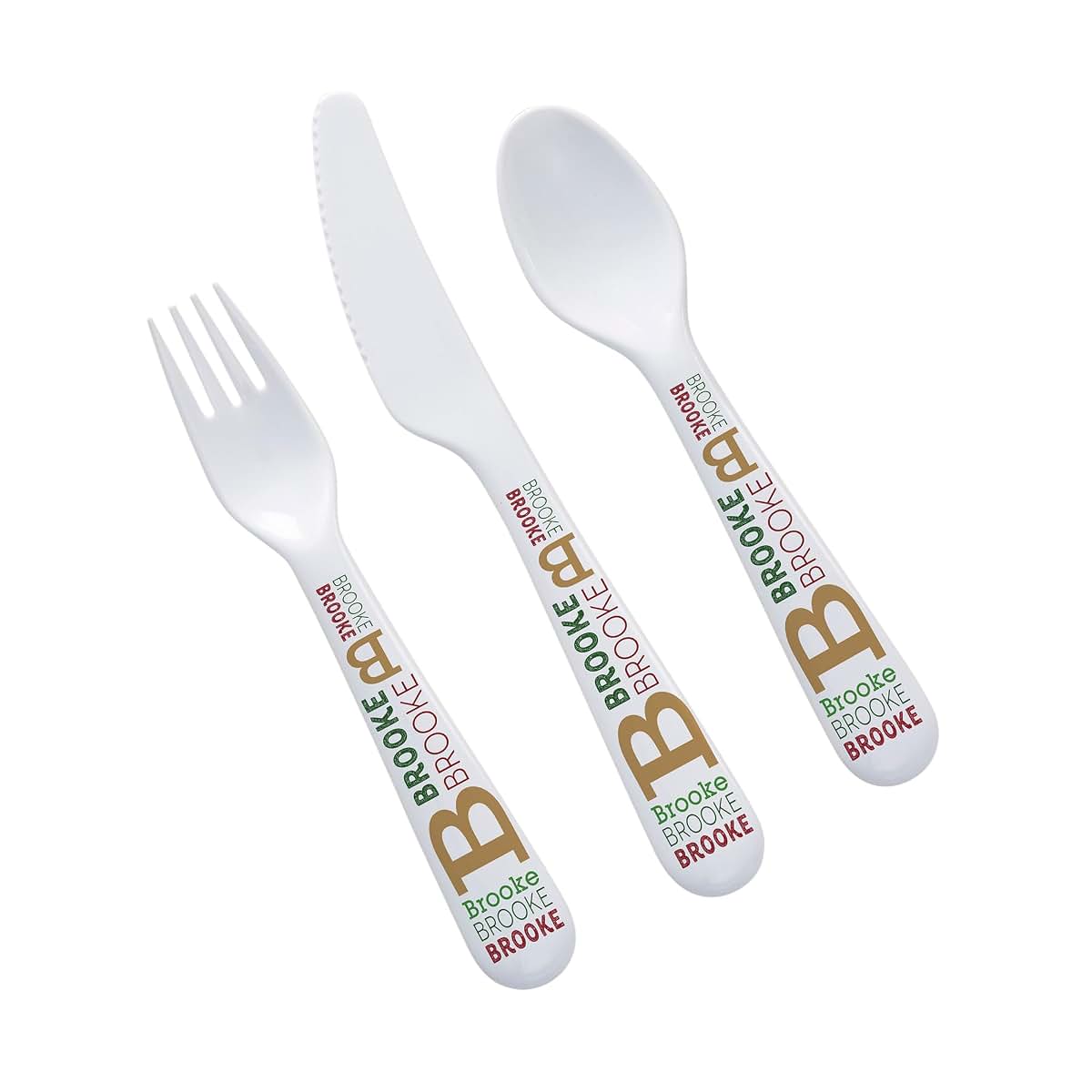 Personalization Universe Personalized Kids 3pc Utensil Set