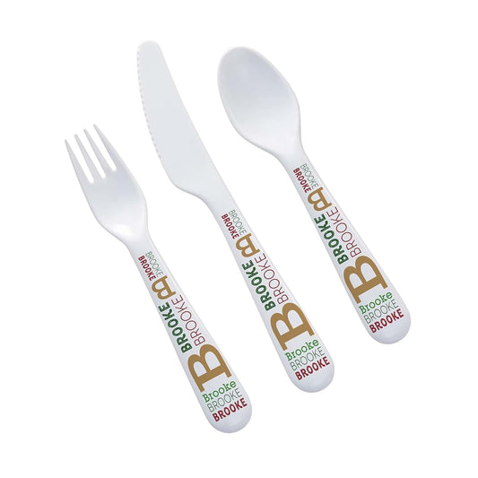 Personalization Universe Personalized Kids 3pc Utensil Set