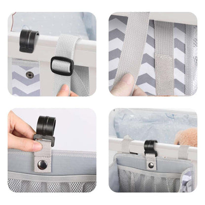 Youngy Diaper Stacker Storage Bags Nursery for Crib Or Wall for Guests Prizes Girl