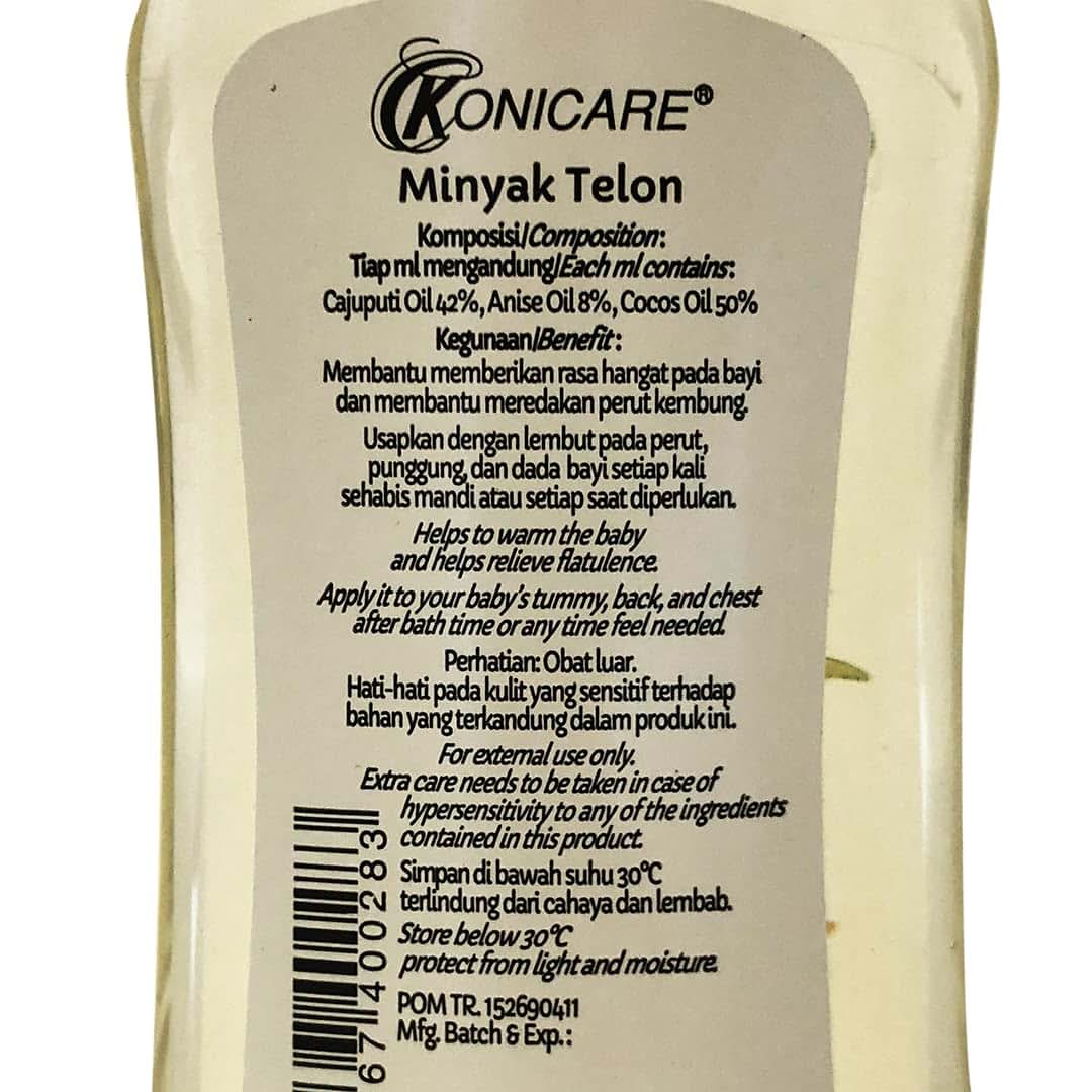 Konicare Minyak Telon Oil, 60 Ml