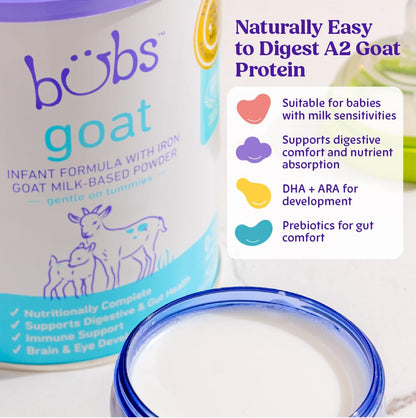 Bubs Goat Milk Formula with Iron