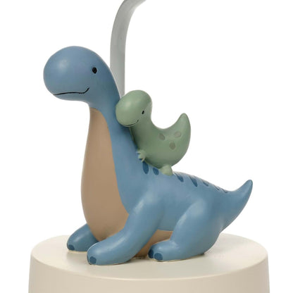 Lambs & Ivy Dino-Might 3D Dinosaur Nursery Lamp with Shade