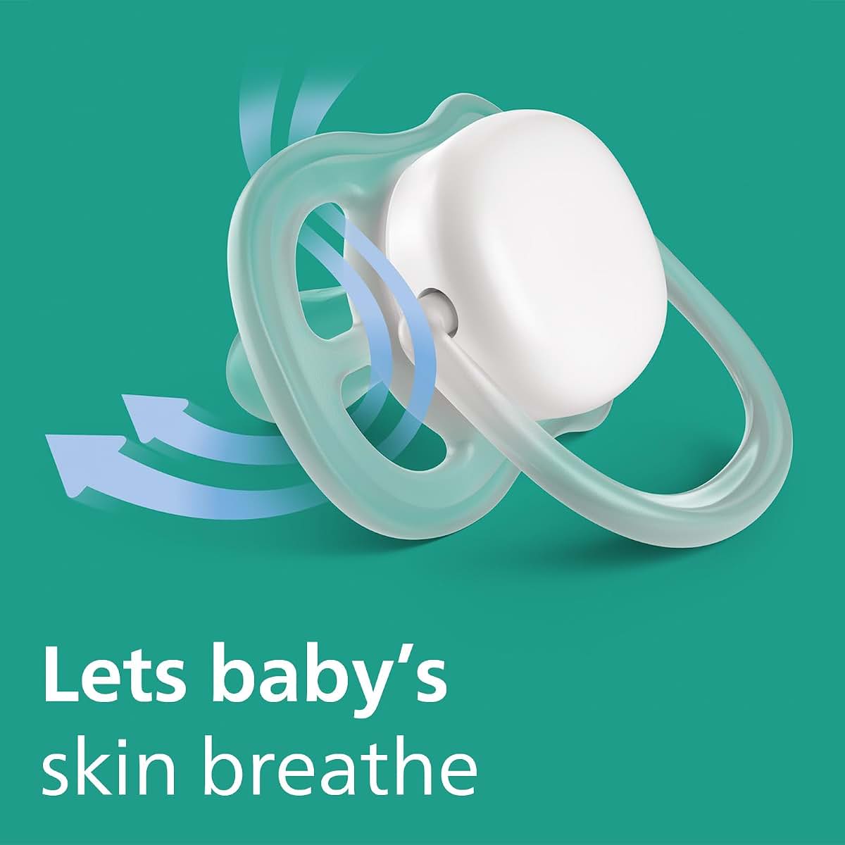 Philips Avent Ultra Air Pacifier 4-Pack For Babies 18 Months Plus