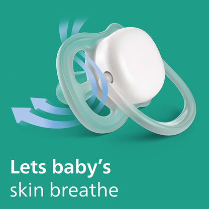 Philips Avent Ultra Air Pacifier 4-Pack For Babies 18 Months Plus