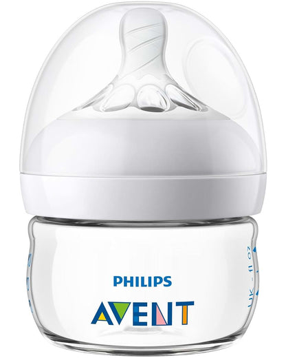 Philips Avent Natural Baby Bottle 2oz First Flow 2-Pack (photo 4)