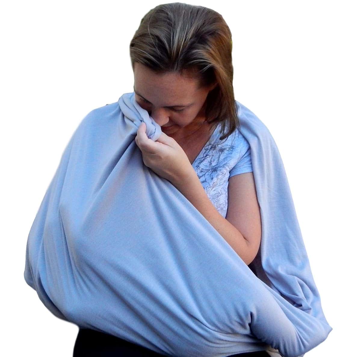 bozemanbabycompany Nursing Scarf for Breastfeeding | Infinity Nursing Cover Hides Back for Privacy (photo 2)