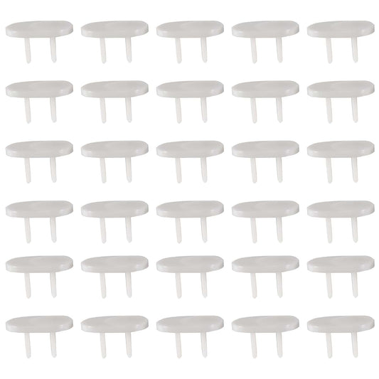 kousoer 50Pcs Anti Plugs Protector Cover Cap Power Socket Electrical Outlet Baby Children Safety Guard Two holes