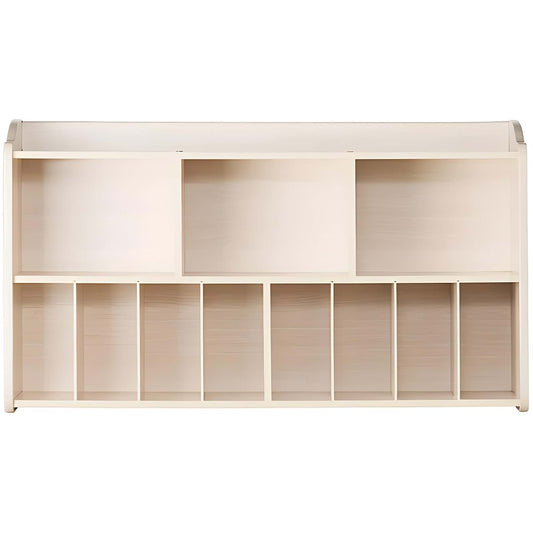 SunSierra Diaper Shelf, Diaper Storage Organizer, Hanging Wall Mount, Wooden Box for the Nursery, Kindergarten, School