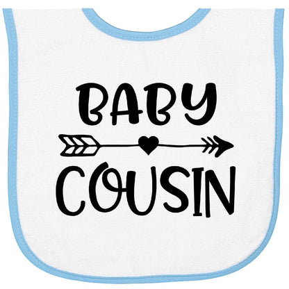 Inktastic Baby Cousin Terry Cloth Bib