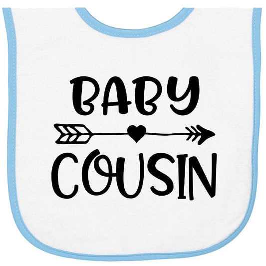 Inktastic Baby Cousin Terry Cloth Bib