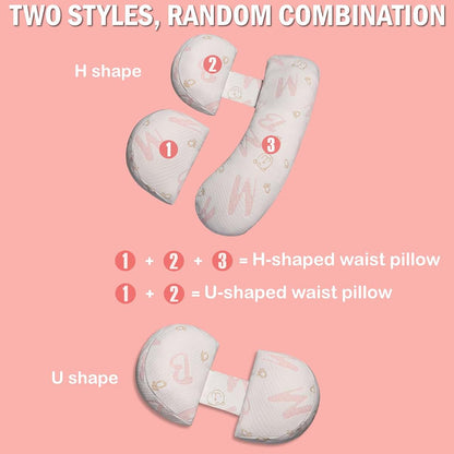 Oskeray Pregnancy Maternity Pillow With Detachable Adjustable Cover