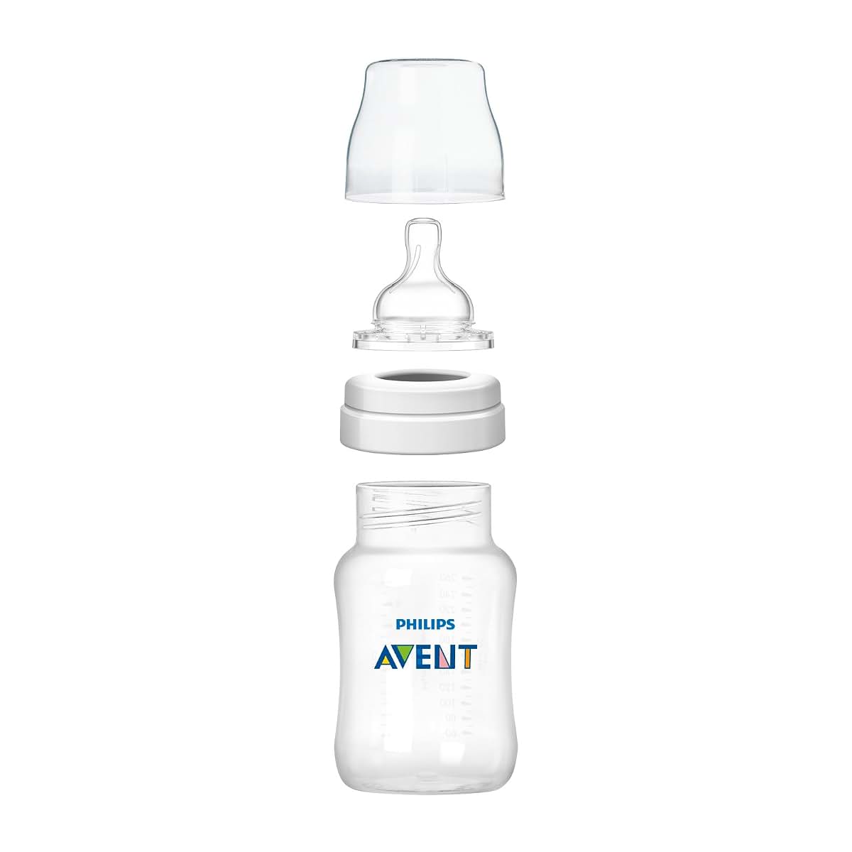 Philips Avent Anti-colic Baby Bottles Clear, 9oz 3 Piece (photo 3)
