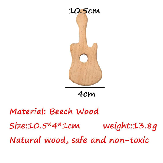 Arakierst Beech Wooden Guitar Animal Shape Pendants
