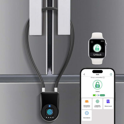 Keylesslife Fingerprint Refrigerator Lock With App Control
