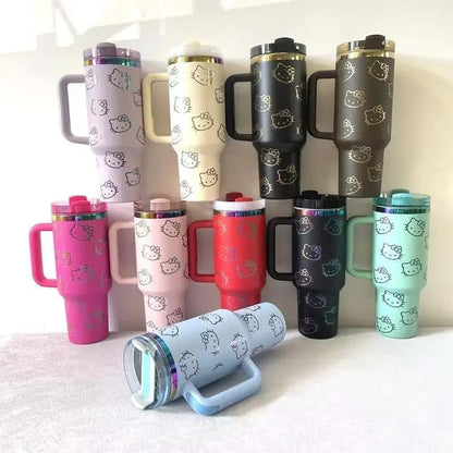 Hemasa Stainless Steel Straw Cup 500ml Portable Water Bottle (photo 2)