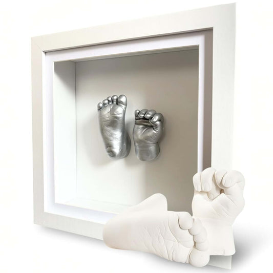 Made By Mindy Baby Handprint And Footprint 3D Casting Kit