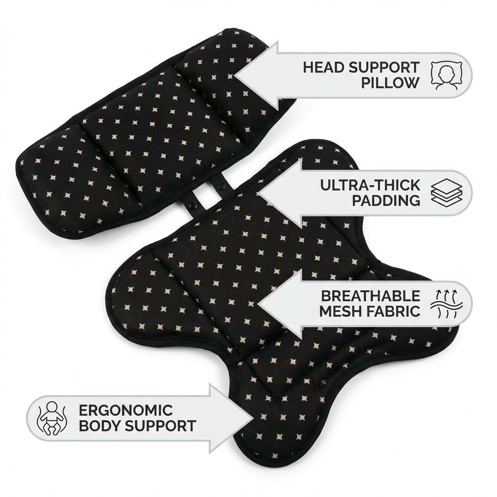 Infant Insert for Doona, Graco, Chicco, Britax, Evenflo – Shock‑Resistant Mesh
