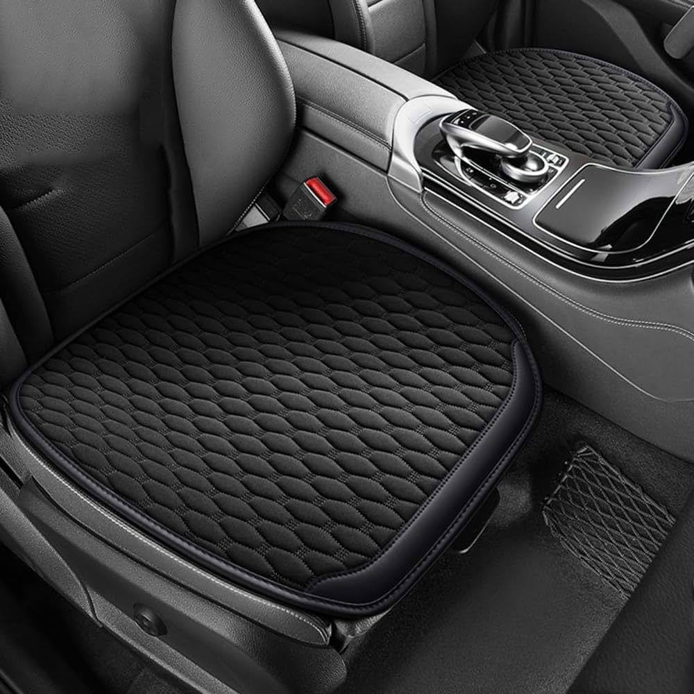 Cxzty Car Seat Cushion For Ford Edge 2015-2019, Black Front Seat Pad (photo 2)