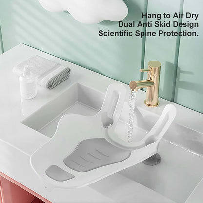Clean Rinse Baby Bather Sink Support | Foldable Portable Bathing Aid