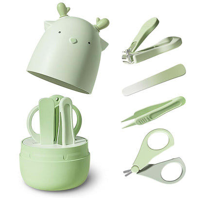 Purpurbur Baby Nail Care Kit for Newborns, Baby Nail Clippers Set