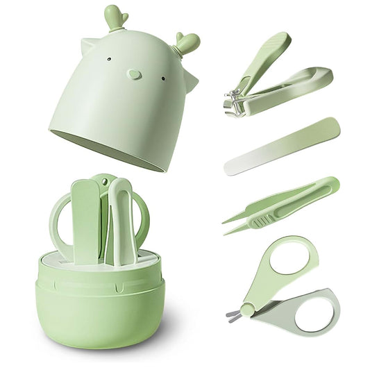 Purpurbur Baby Nail Care Kit for Newborns, Baby Nail Clippers Set