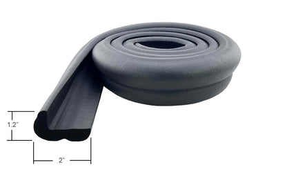 Kidkusion Jumbo Edge Cushion Pad - Black