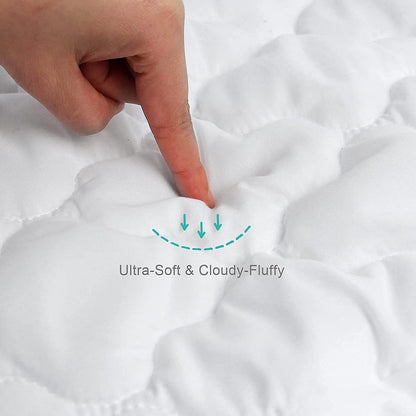 Biloban Crib Mattress Protector Waterproof Fitted Sheet