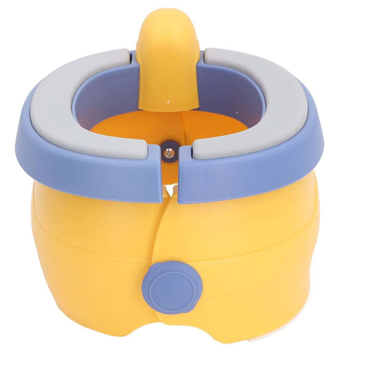 Hamwesh Kids Foldable Travel Potty, Lightweight Portable Toilet with Backrest for Toddler Training On The Go