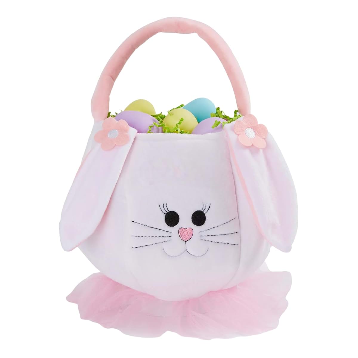 Personalization Universe Easter Bunny Basket (White)