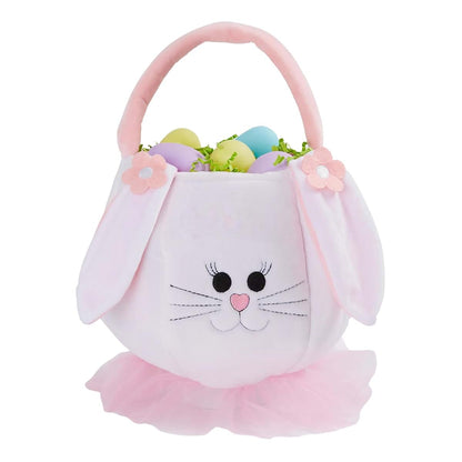 Personalization Universe Easter Bunny Basket (White)