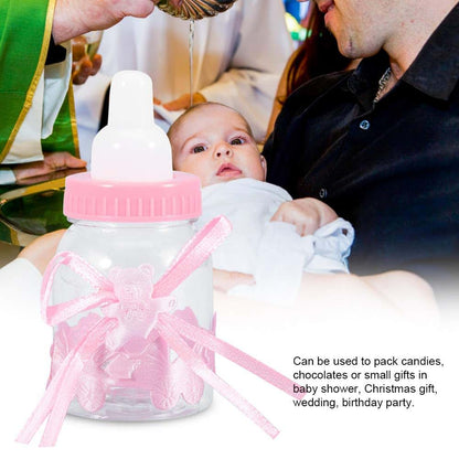 Hapivida Feeding Bottle Candy Box, Pink Decorative Container (photo 2)