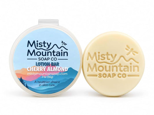 Misty Mountain Soap Co. Cherry Almond Lotion Bar