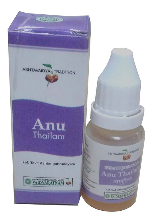 Vaidyaratnam Anu Thailam Herbal Tablets, 6 Pack