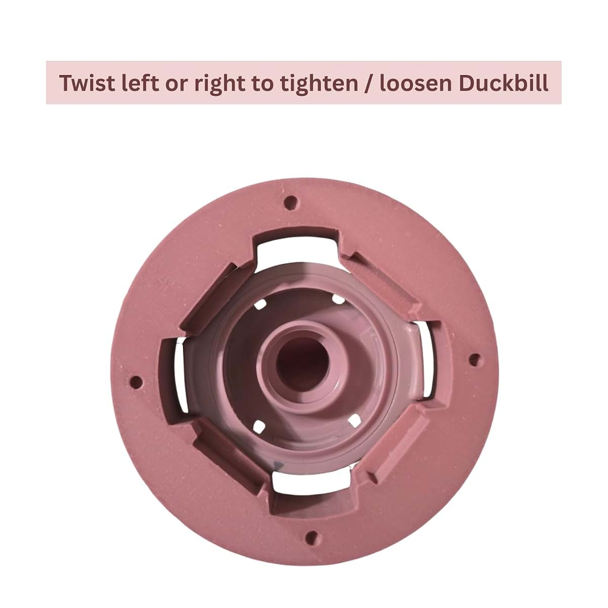 ARK Designs Twist Duckbill Tool for Momcozy M9 Rose Red (photo 2)
