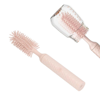 Baok Rotating Silicone Baby Bottle Cleaning Brush