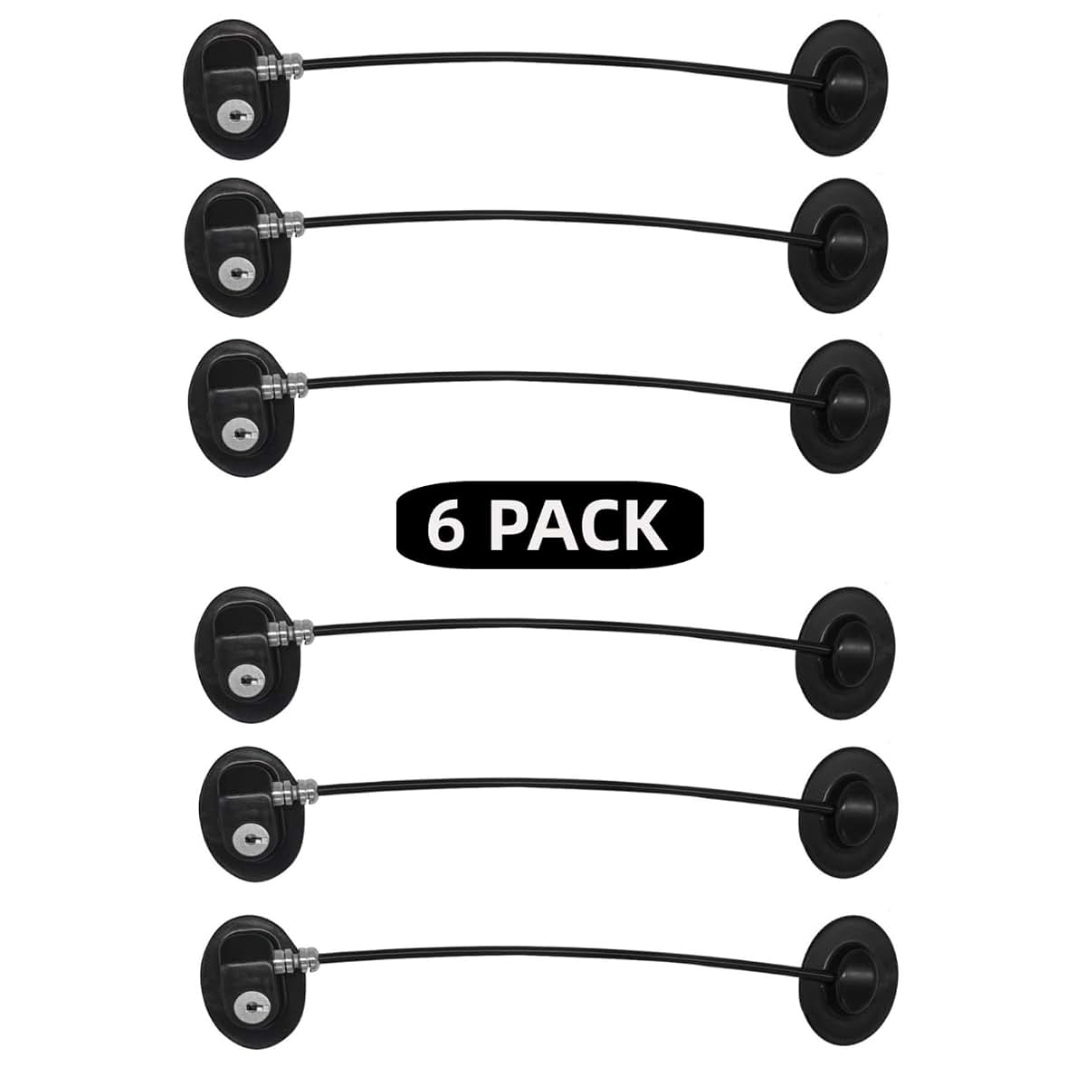 Door and Cabinet Lock Set for Household Security - REZIPO