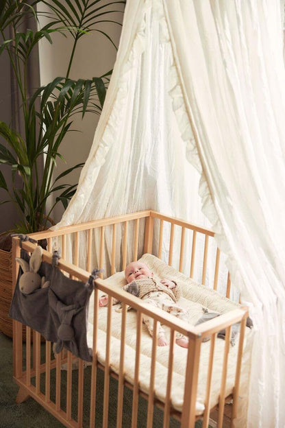 Jollein Vintage Ruffle Ivory Baby Bed Canopy (photo 2)