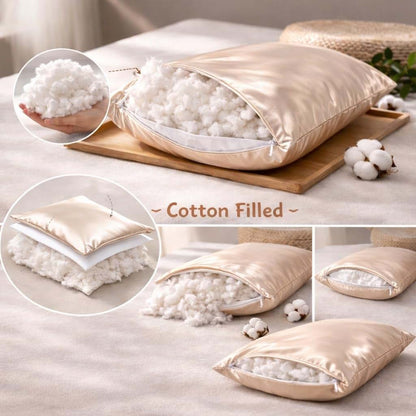 BabyOneStop 22 Momme Silk Baby Pillowcase With Cotton Insert