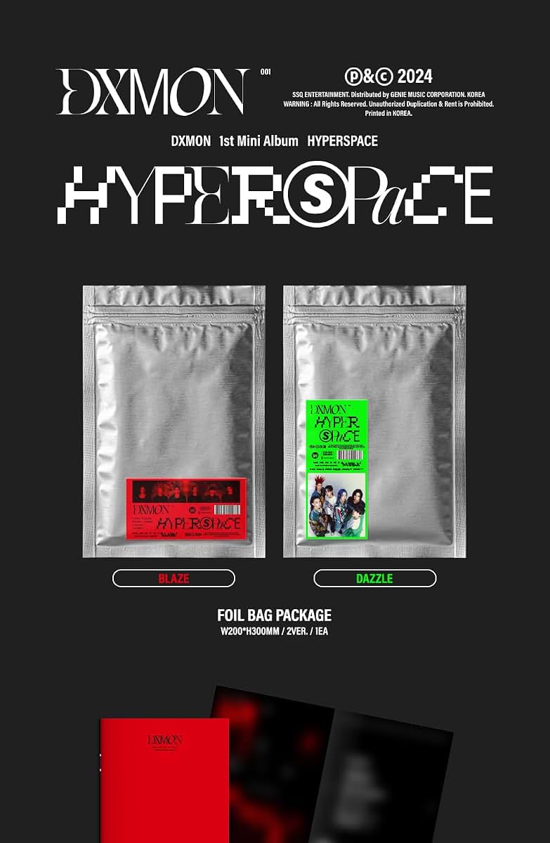 Dreamus Dxmon Hyperspace 1st Mini Album Random Version