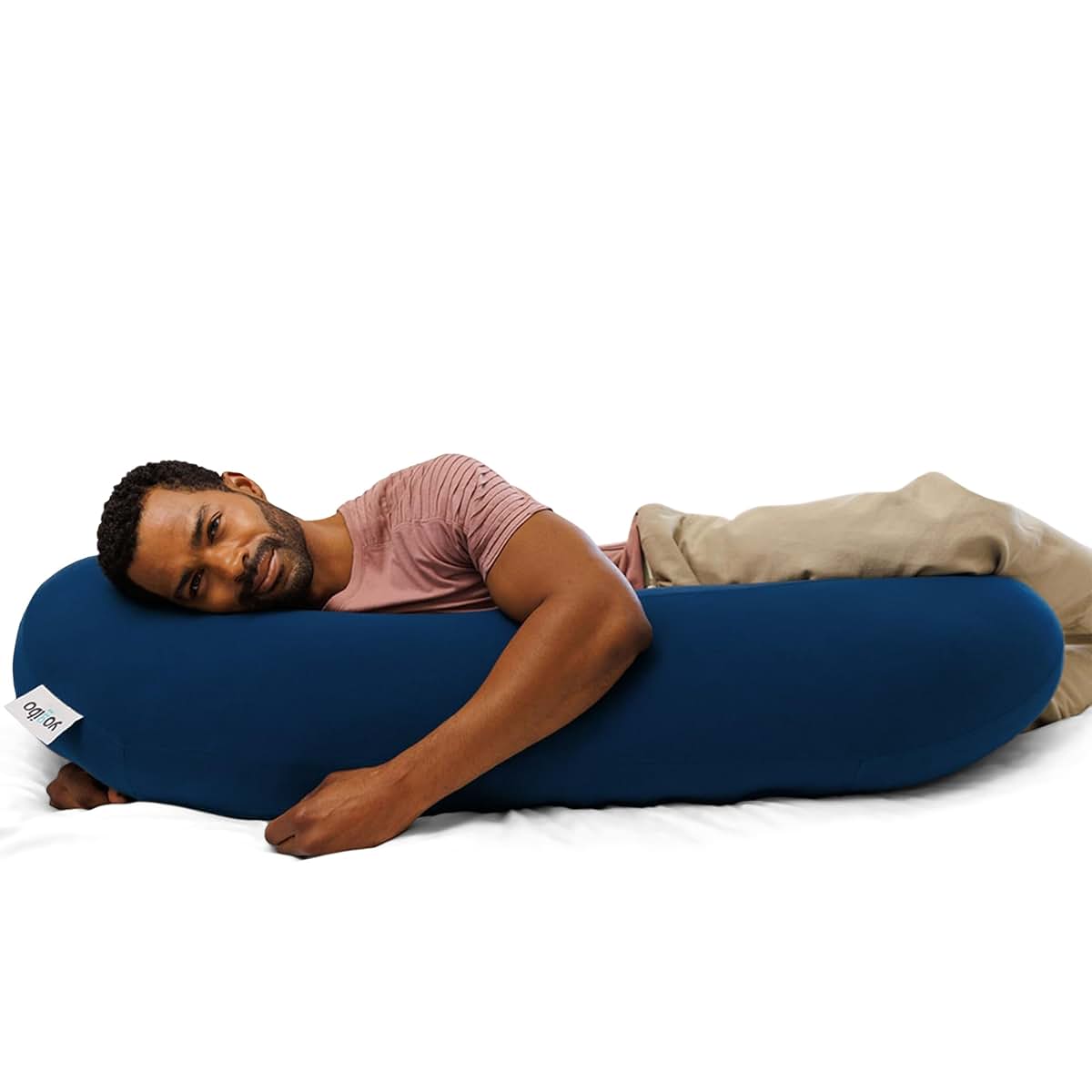 Yogibo Curve Roll Body Pillow, Multi-Purpose Cylinder Tube Pillow