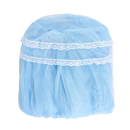 BabyOneStop Baby Crib Mosquito Net Breathable Polyester Mesh Dome Canopy 6.5ft