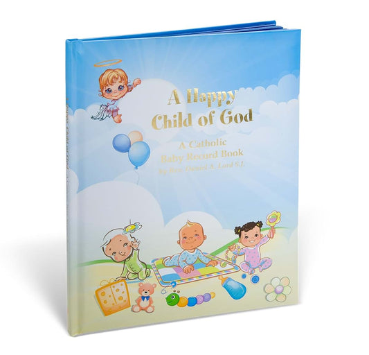 Baby Record Book Happy Child of God Catholic Baby Record Book