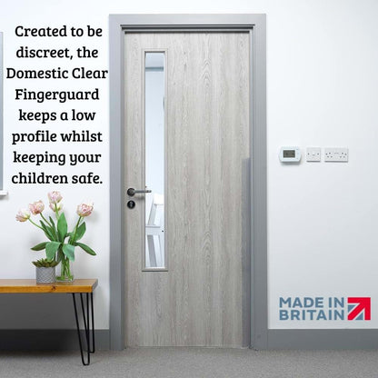Cardea Solutions Cardea Child Safety Door Finger Pinch Guard Hinge Protectors Pack - Clear … (Single Pack) (photo 3)