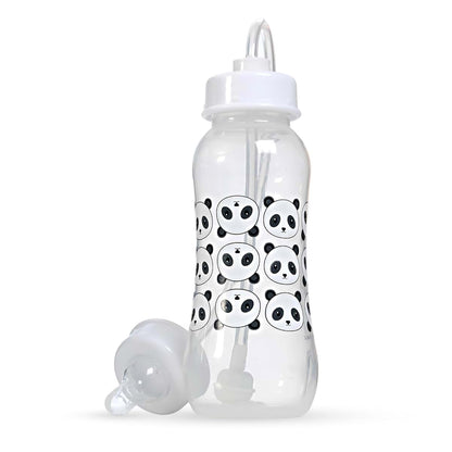Hands-Free Bottle System with Fast Flow Nipple for Traveling Toddlers