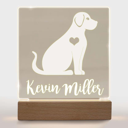 With Love From Julie Personalized Night Light for Kids Girls Boys Customized Gifts for Baby Custom Nursery Lamp Bedroom