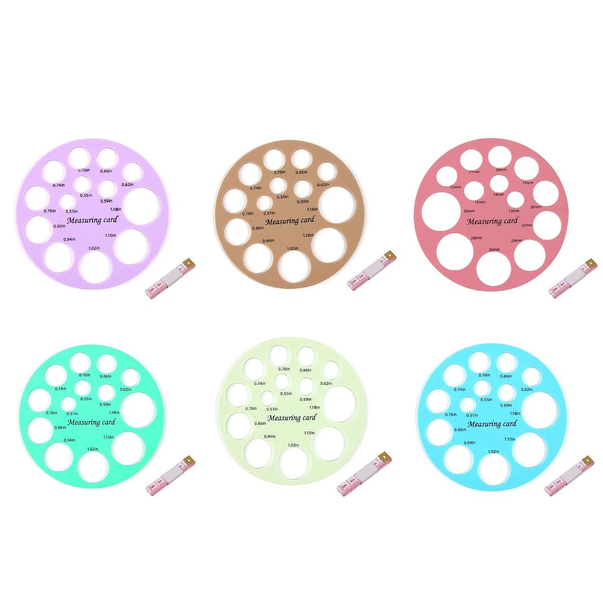Houniixie Silicone Breastpump Flange Sizing Ruler for Nipple Measurement (photo 2)